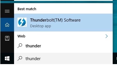 Поддерживает ли windows thunderbolt