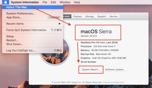 2011 macbook pro software update