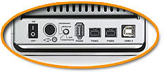 FireWireVR - FireWire 800, FireWire 400, USB, RAID
