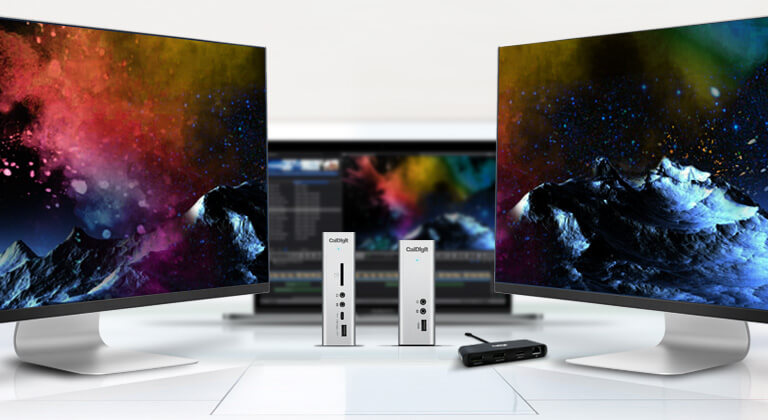 Thunderbolt 3 Dock connect dual monitor