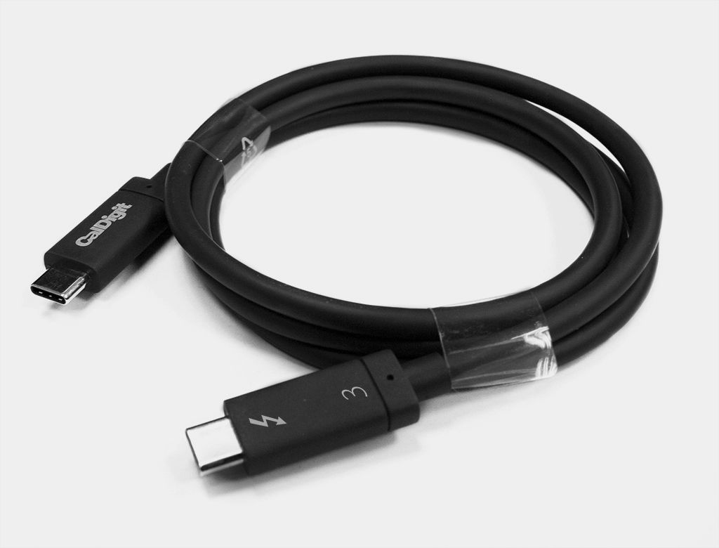 Cable de 2m Thunderbolt 3 USB C 40Gb - Cables y adaptadores